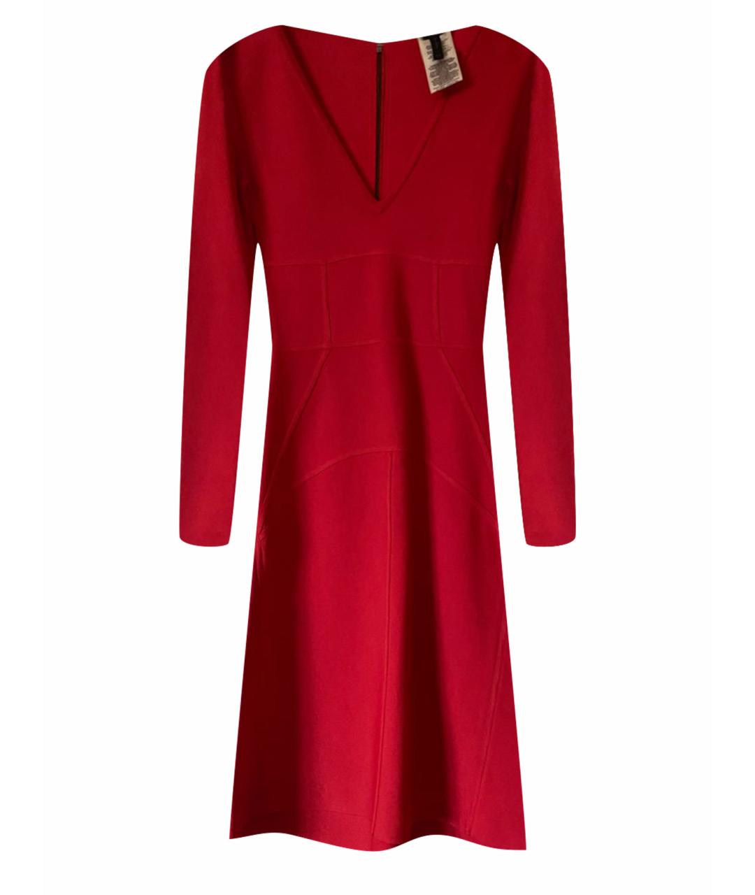 BCBG MAXAZRIA Красное коктейльное платье, фото 1