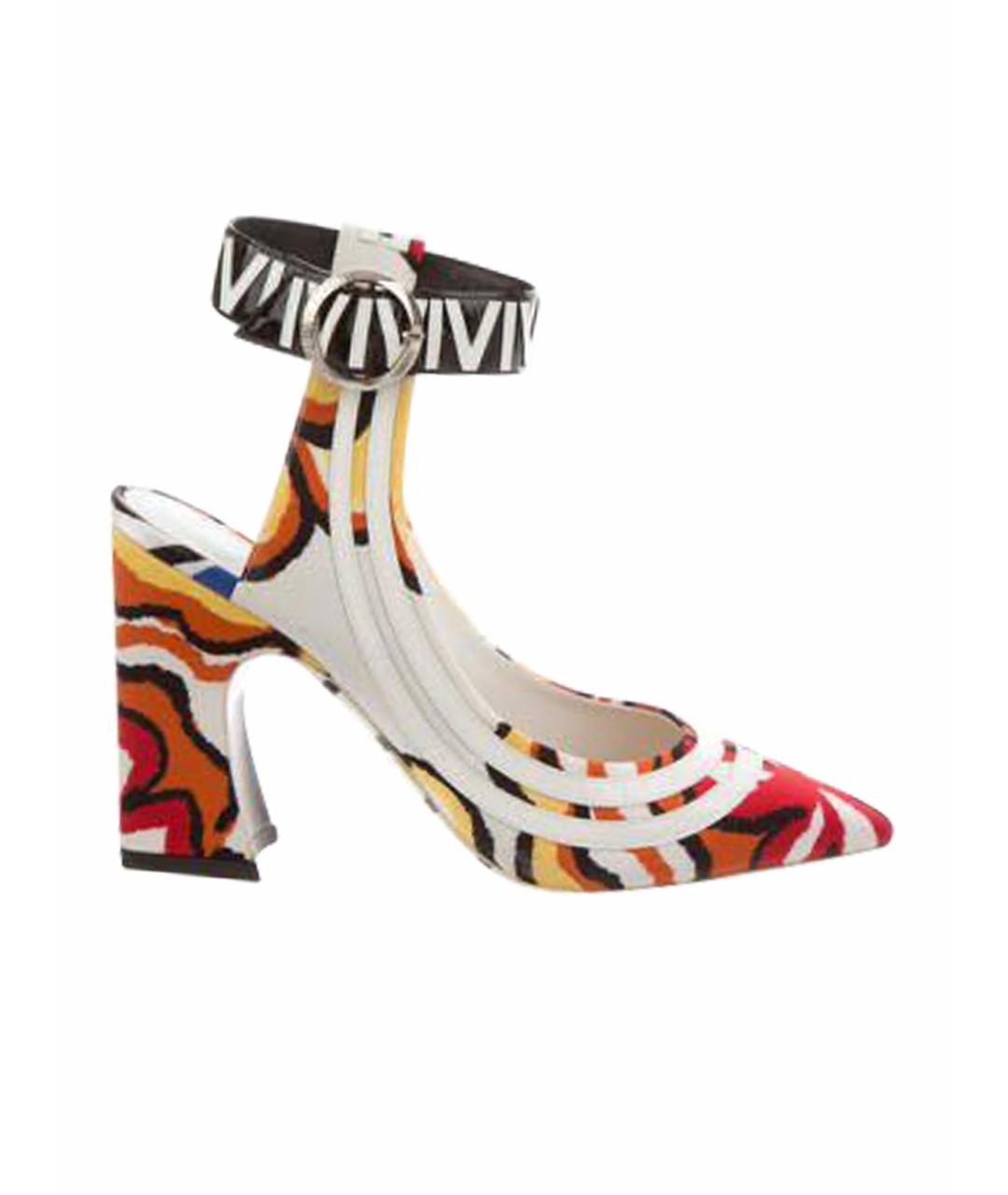 LOUIS VUITTON Мульти туфли, фото 1