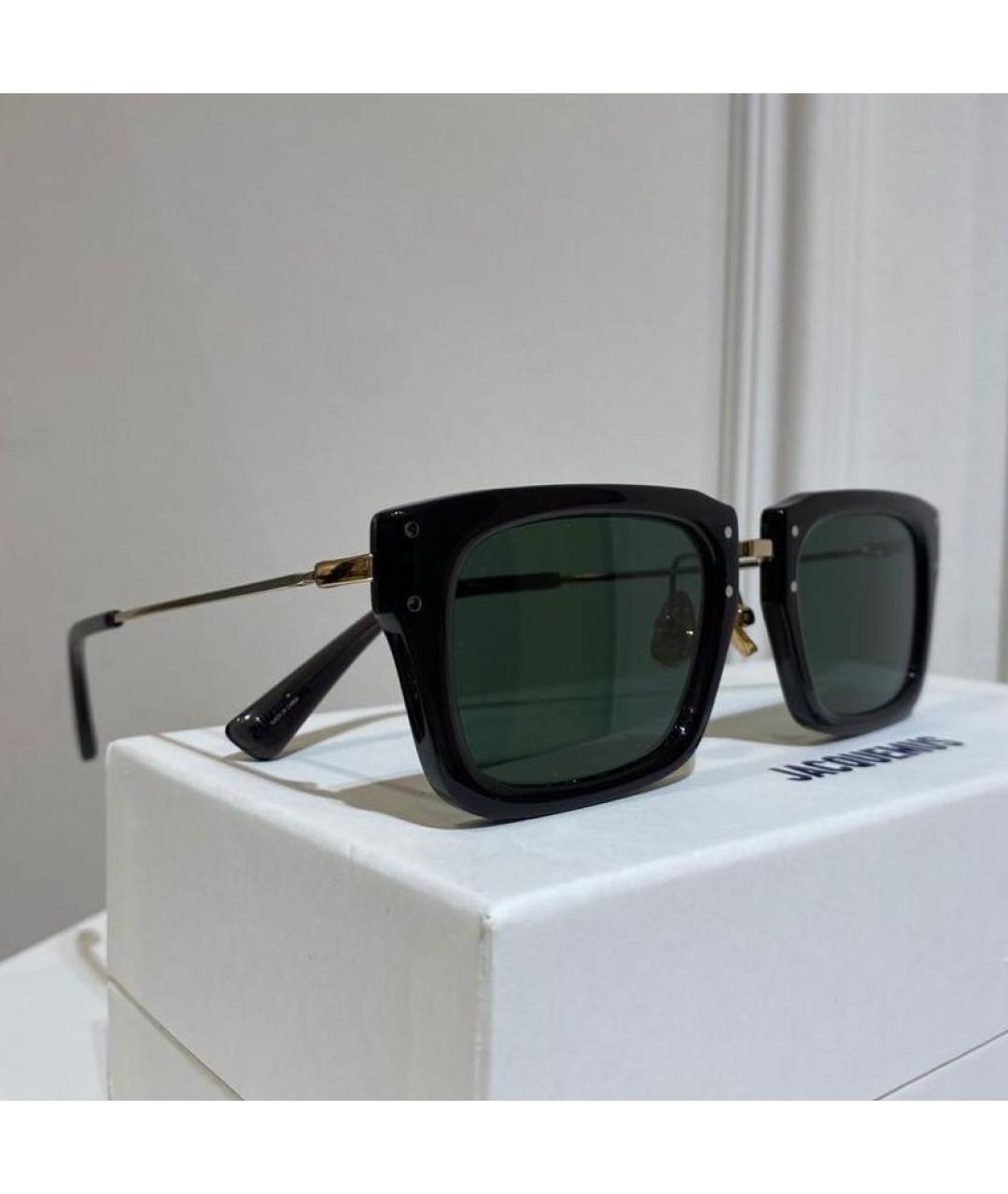 JACQUEMUS Черные солнцезащитные очки, фото 3