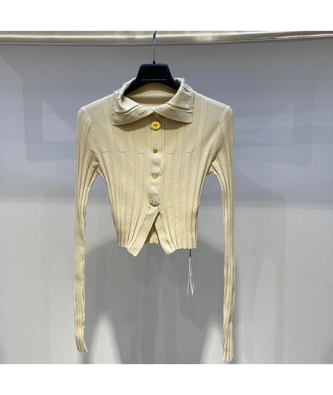 JACQUEMUS Бежевый кардиган, фото 2