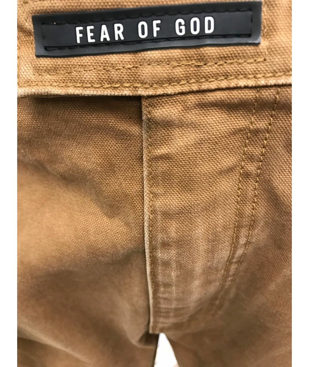 FEAR OF GOD ESSENTIALS Коричневые брюки чинос, фото 6