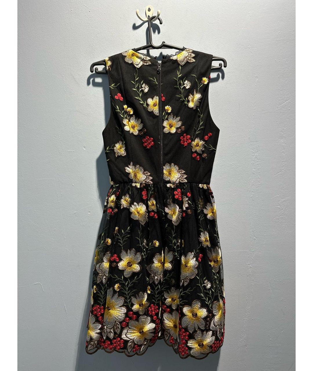 ALICE+OLIVIA Мульти полиэстеровое коктейльное платье, фото 2