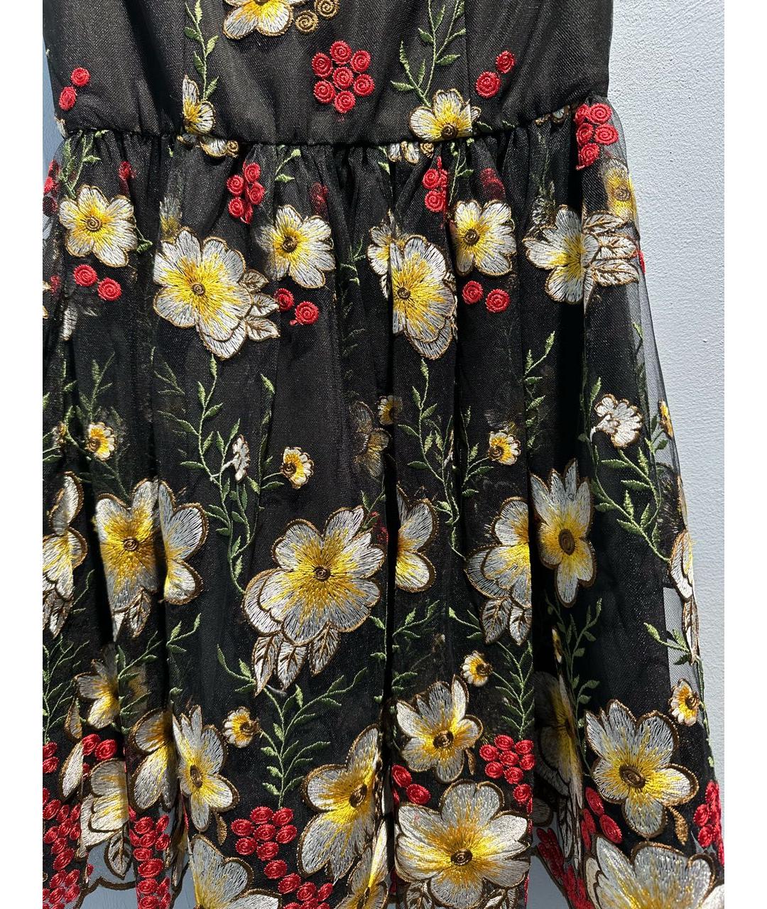 ALICE+OLIVIA Мульти полиэстеровое коктейльное платье, фото 4