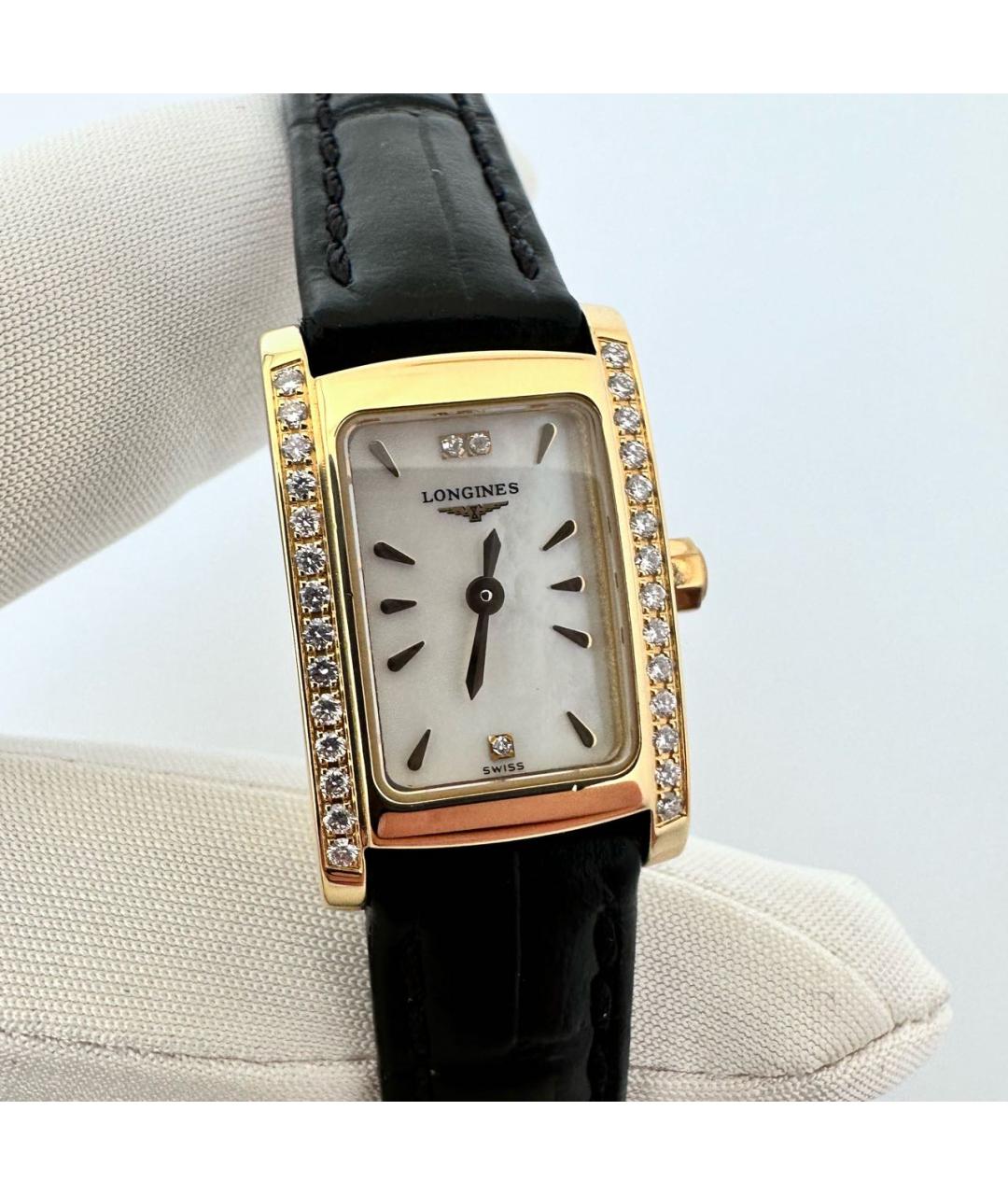 LONGINES Золотые часы из желтого золота, фото 4