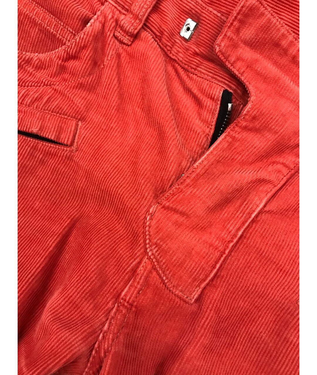BALMAIN Оранжевое брюки чинос, фото 4