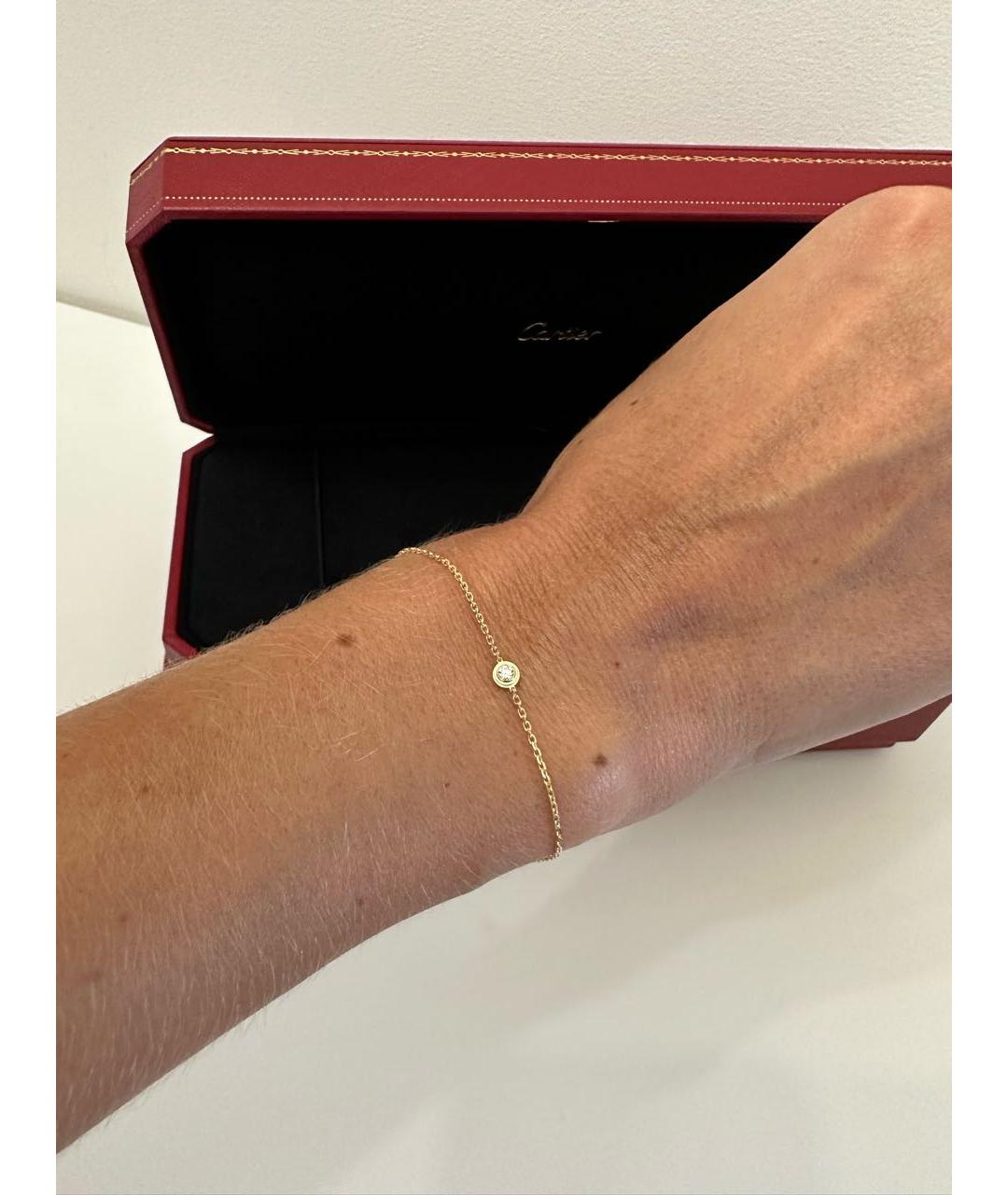 CARTIER Розовый браслет из розового золота, фото 2