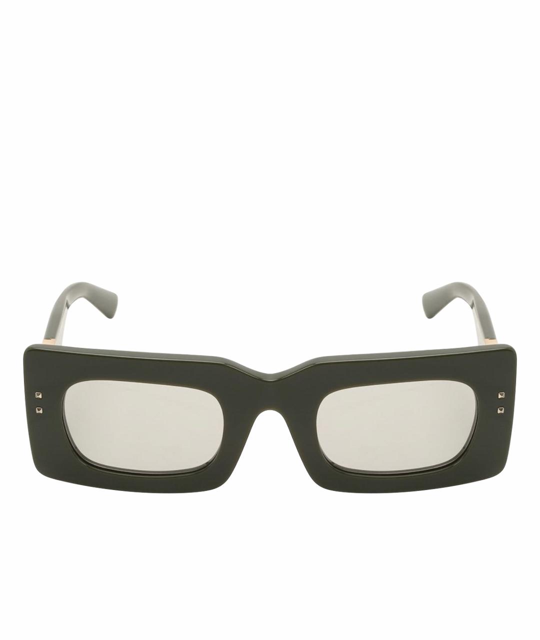 VALENTINO Зеленые солнцезащитные очки, фото 1