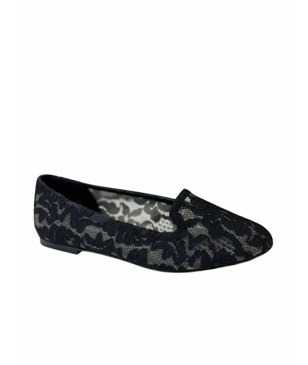 DOLCE&GABBANA Черные лоферы, фото 1
