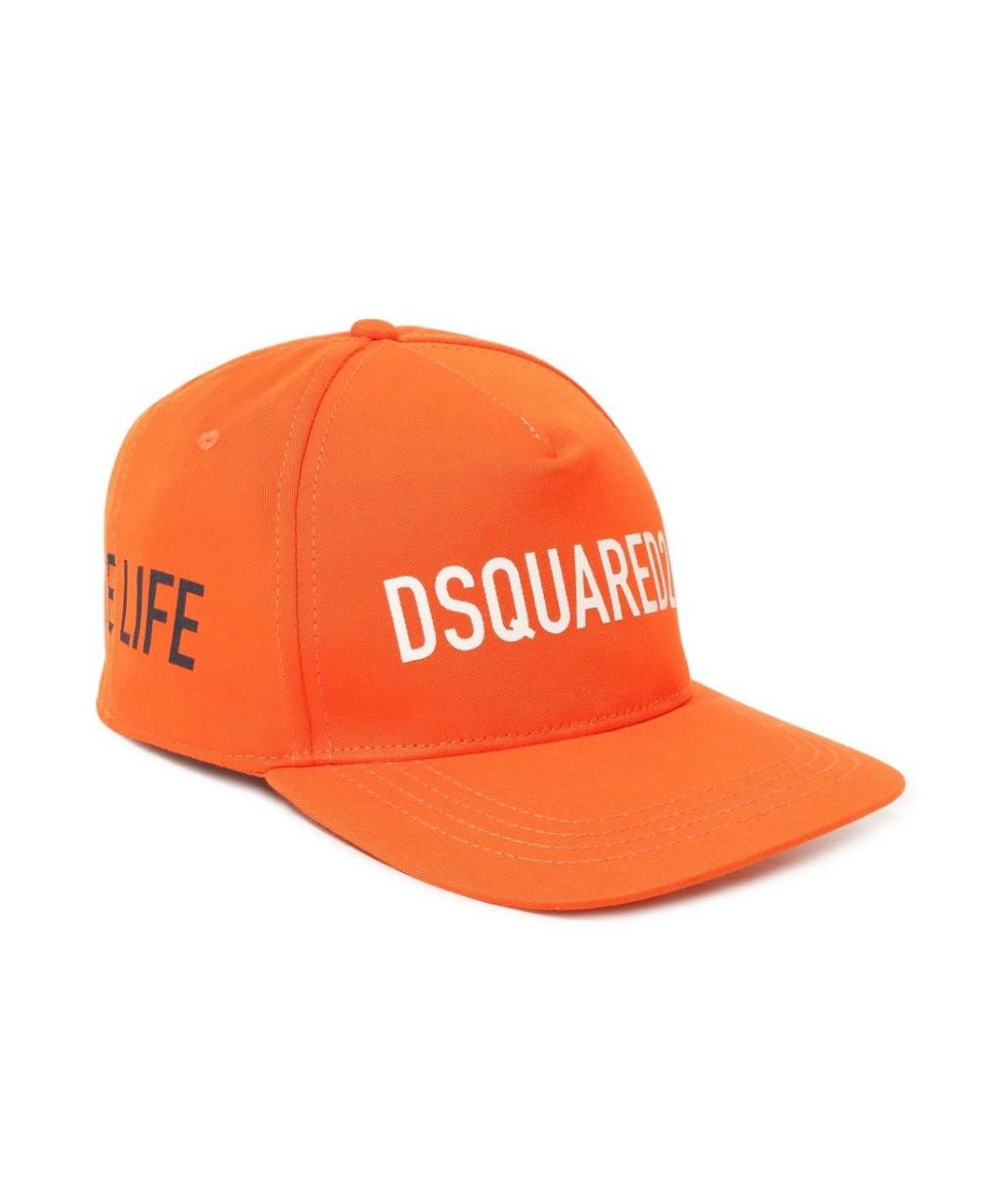 DSQUARED2 Оранжевая кепка, фото 6