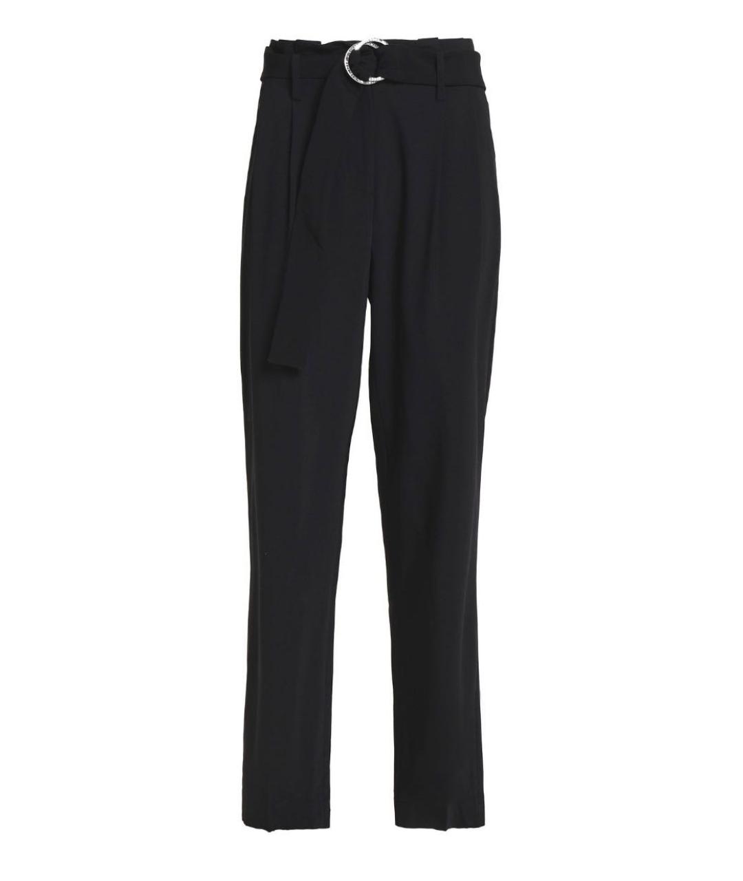 MICHAEL MICHAEL KORS Черные шерстяные брюки узкие, фото 1