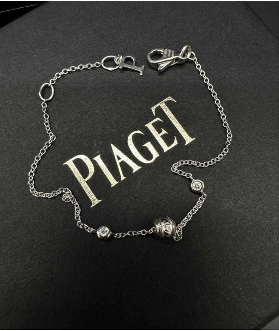 PIAGET Серебрянный браслет из белого золота, фото 2
