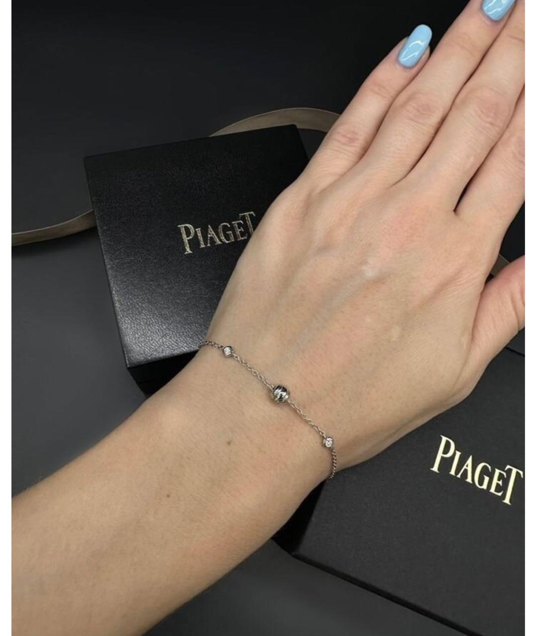 PIAGET Серебрянный браслет из белого золота, фото 5