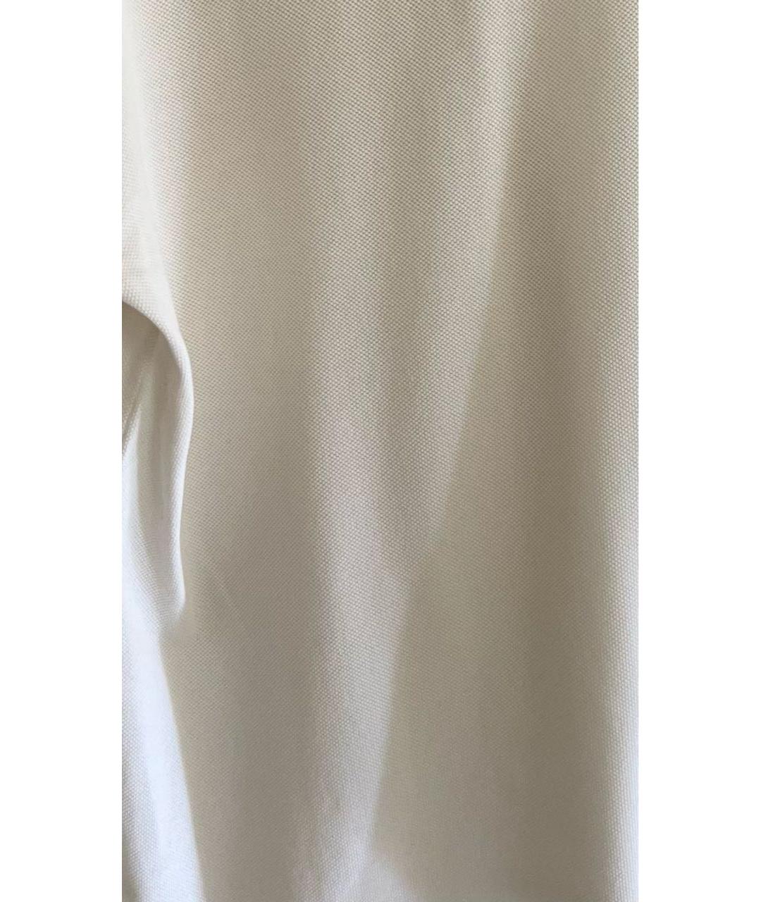 GUCCI Белая хлопковая футболка, фото 4