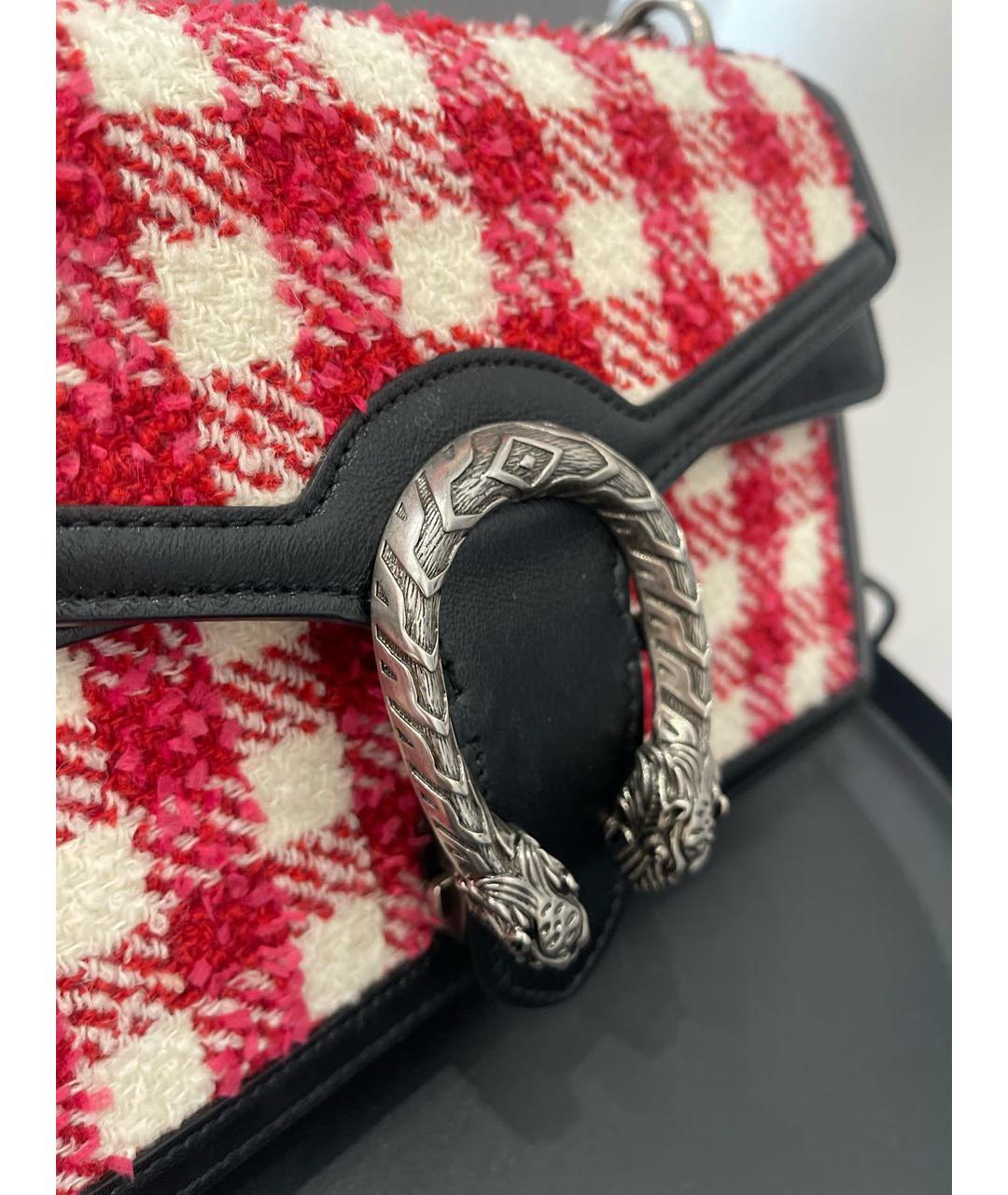 GUCCI Мульти твидовая сумка через плечо, фото 4