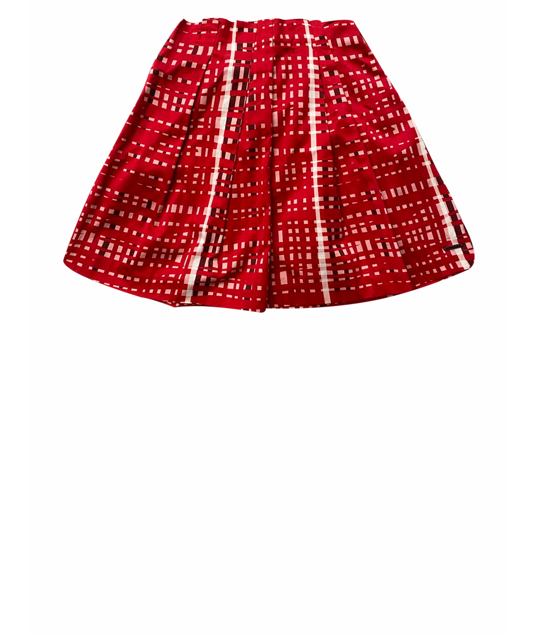 CHRISTIAN DIOR PRE-OWNED Красная хлопковая юбка, фото 1