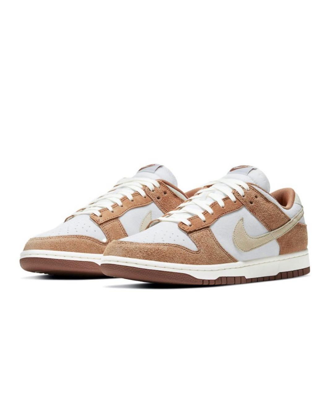 NIKE Коричневые замшевые кроссовки, фото 2