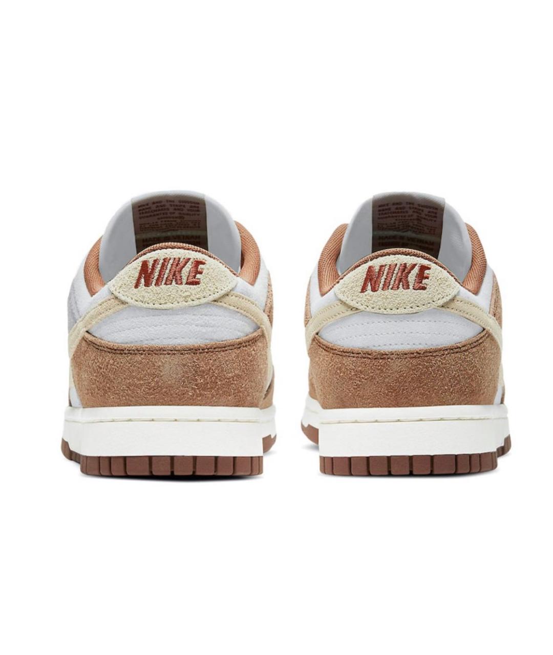 NIKE Коричневые замшевые кроссовки, фото 4