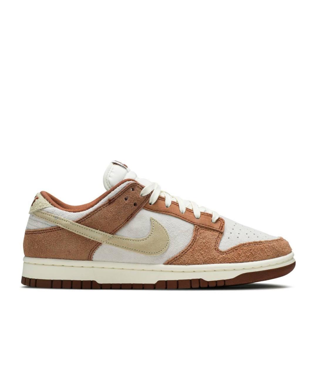 NIKE Коричневые замшевые кроссовки, фото 1
