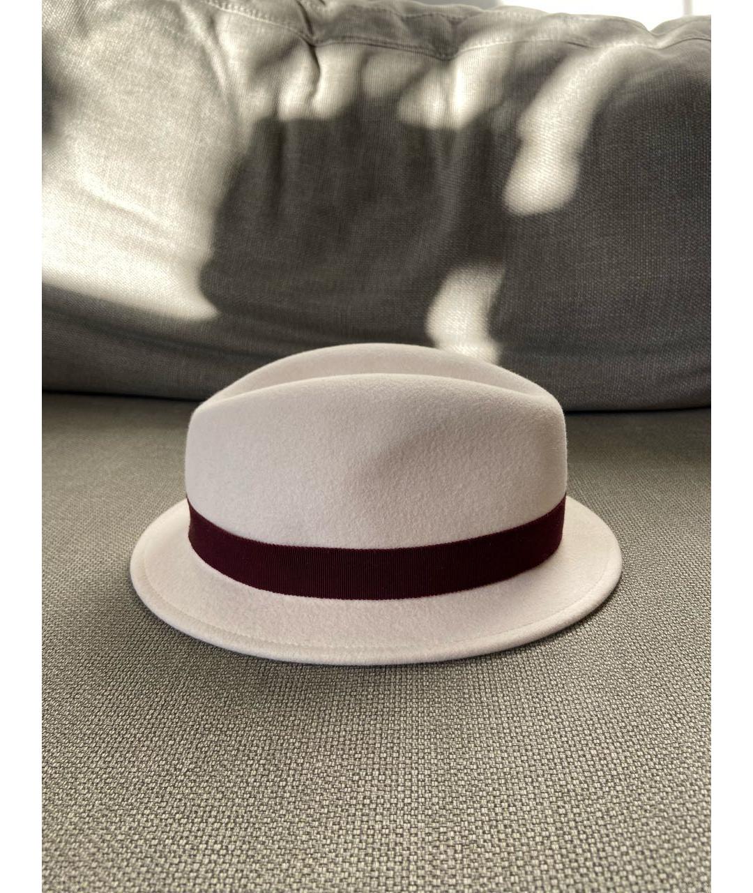MAISON MICHEL Бежевая шляпа, фото 2