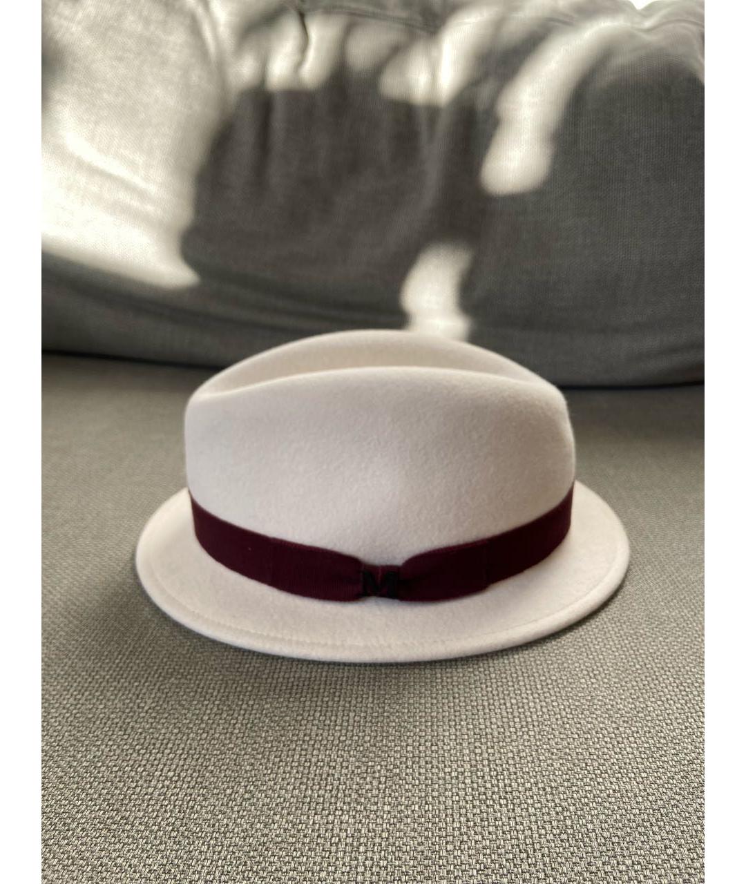 MAISON MICHEL Бежевая шляпа, фото 7
