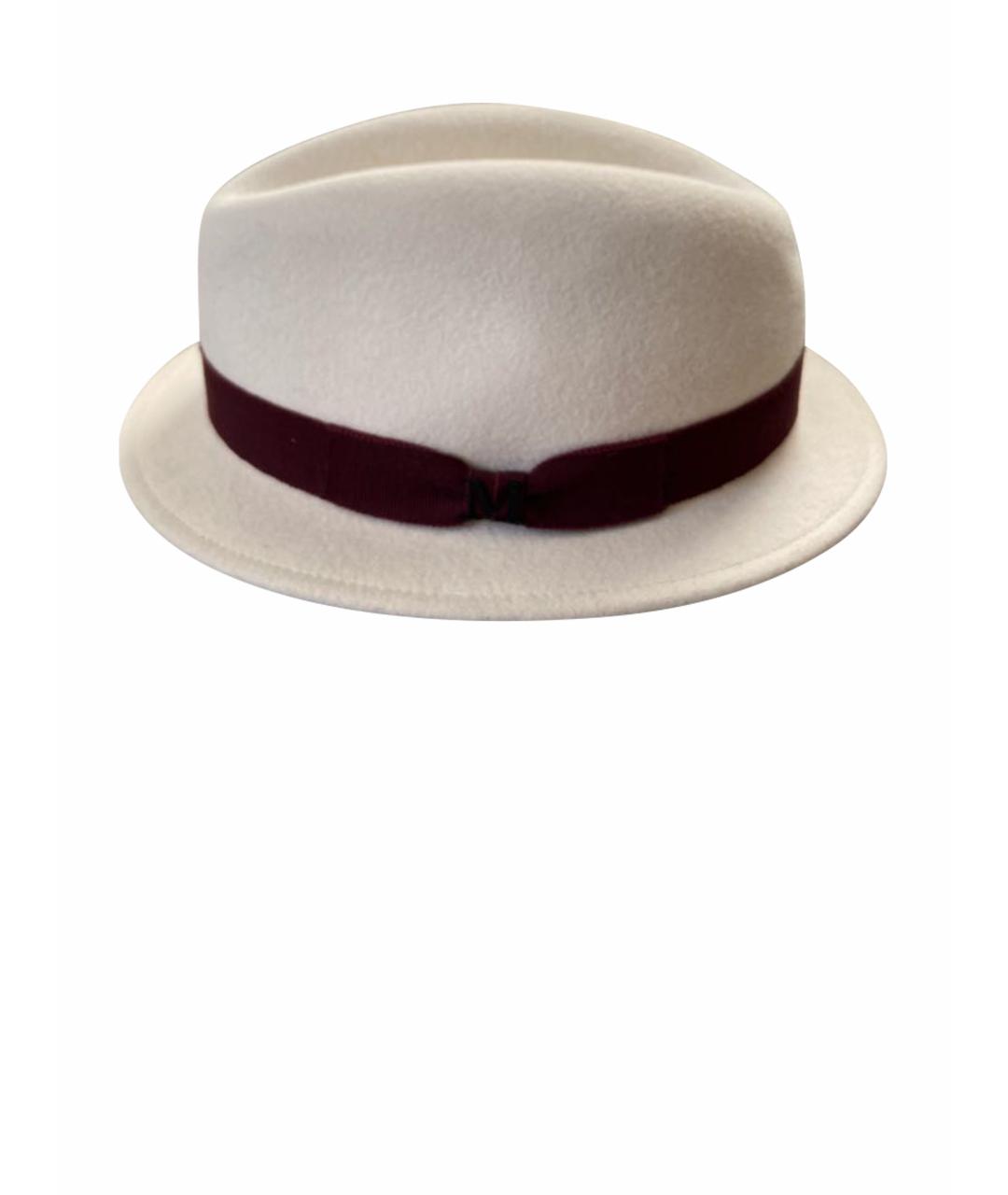 MAISON MICHEL Бежевая шляпа, фото 1