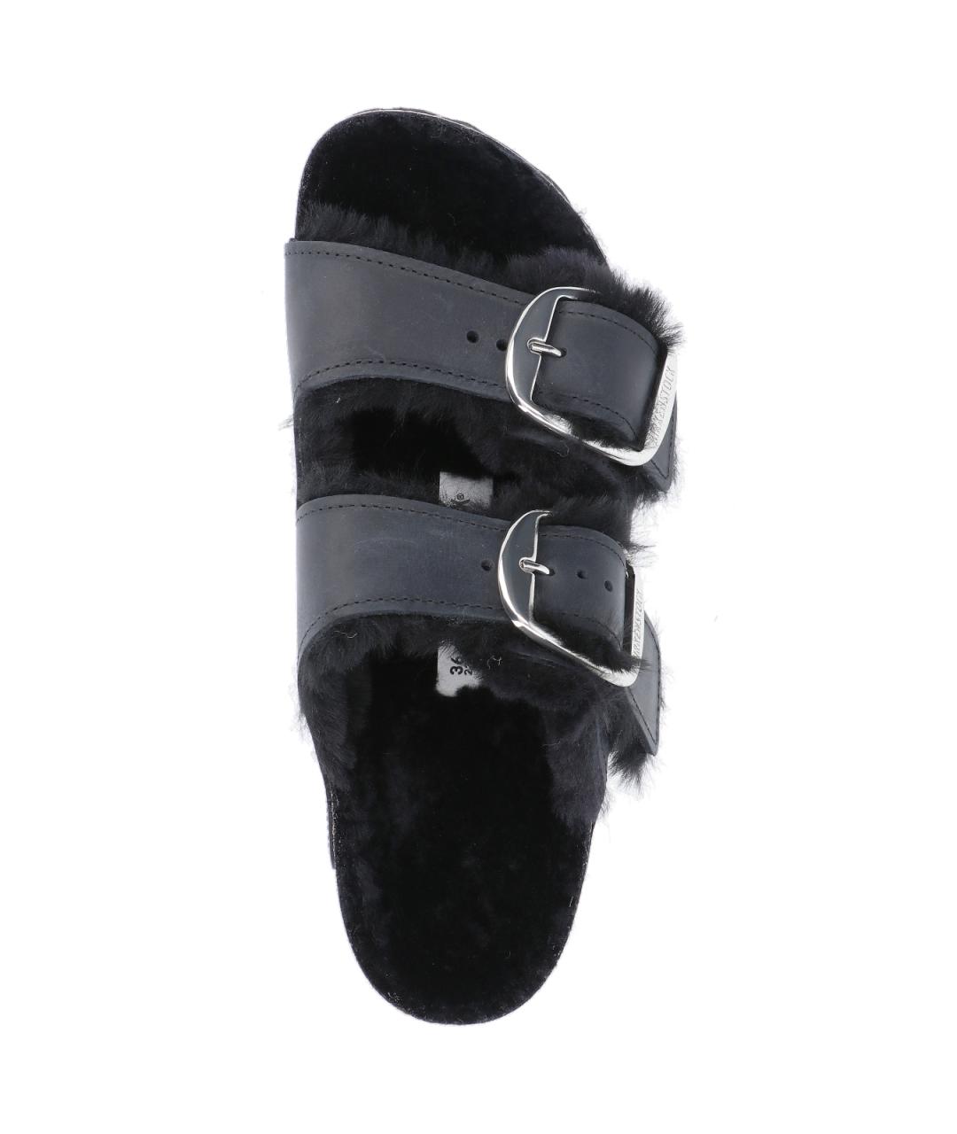 BIRKENSTOCK Черные шлепанцы, фото 5