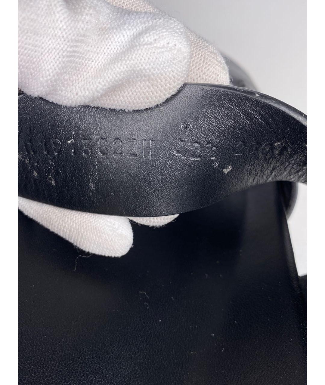 HERMES PRE-OWNED Черные сандалии, фото 6