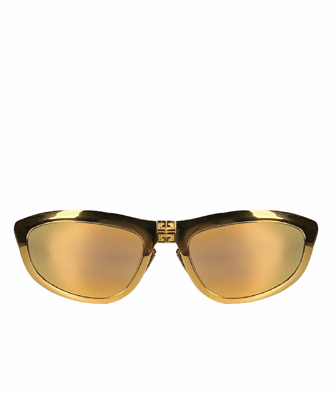GIVENCHY Золотые солнцезащитные очки, фото 1