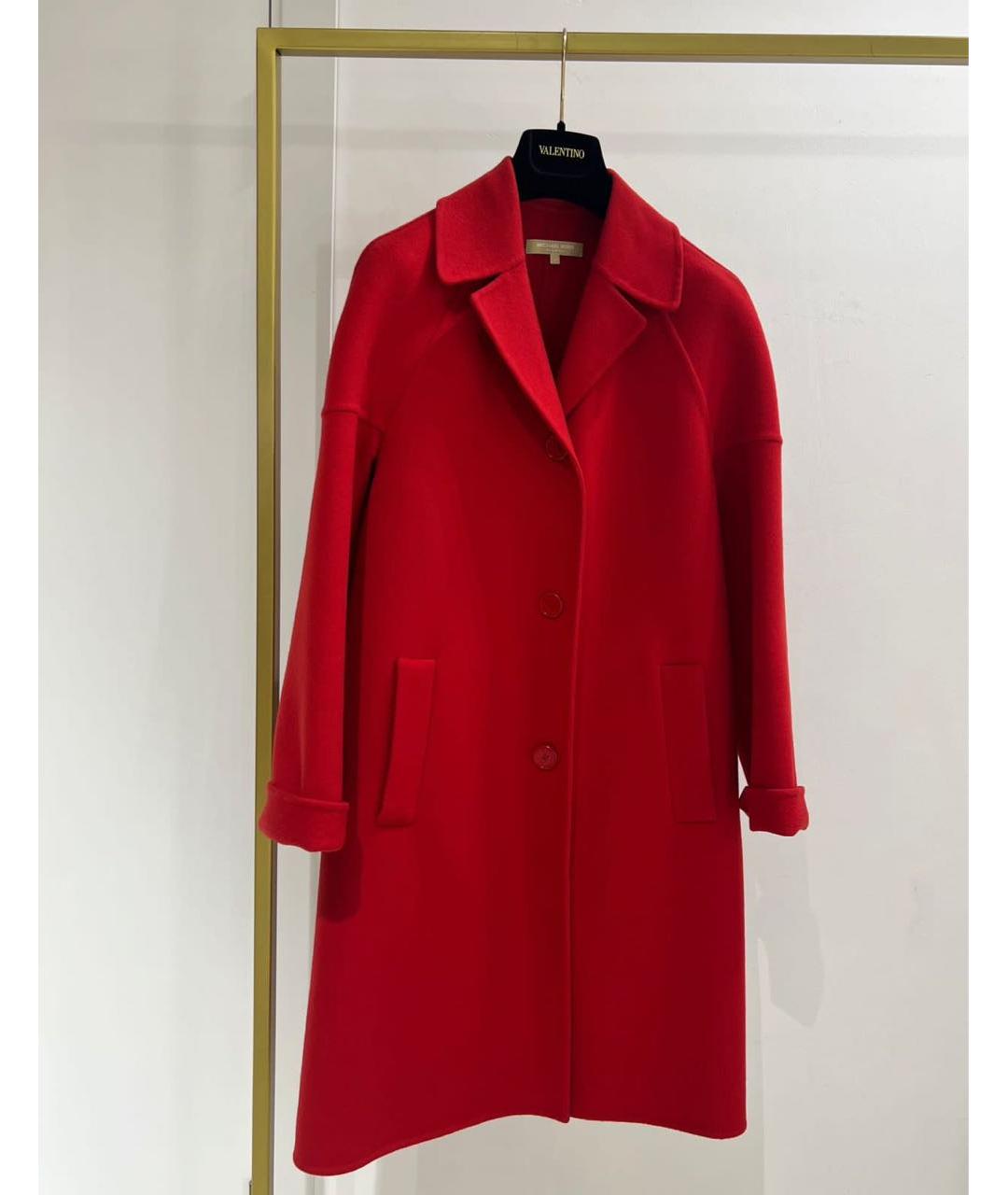 MICHAEL KORS Красное пальто, фото 2