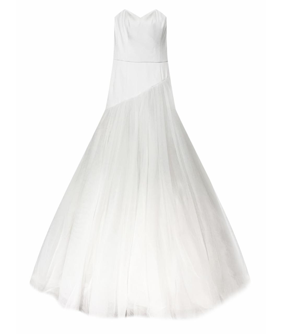 VIKTOR & ROLF Белое атласное свадебное платье, фото 1