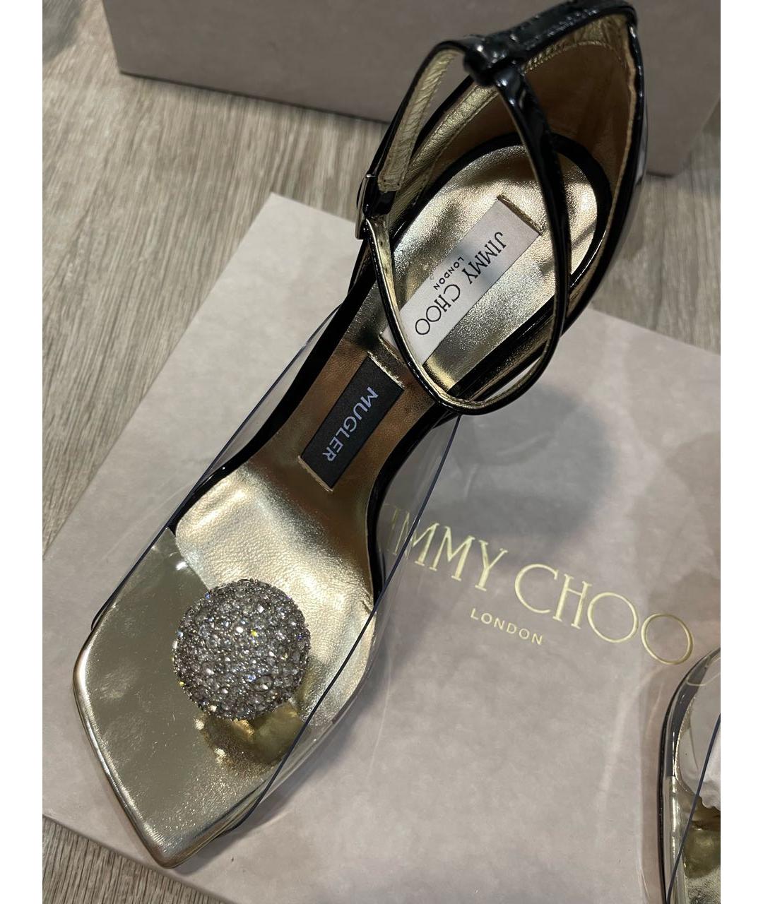 JIMMY CHOO Кожаные полусапоги, фото 4