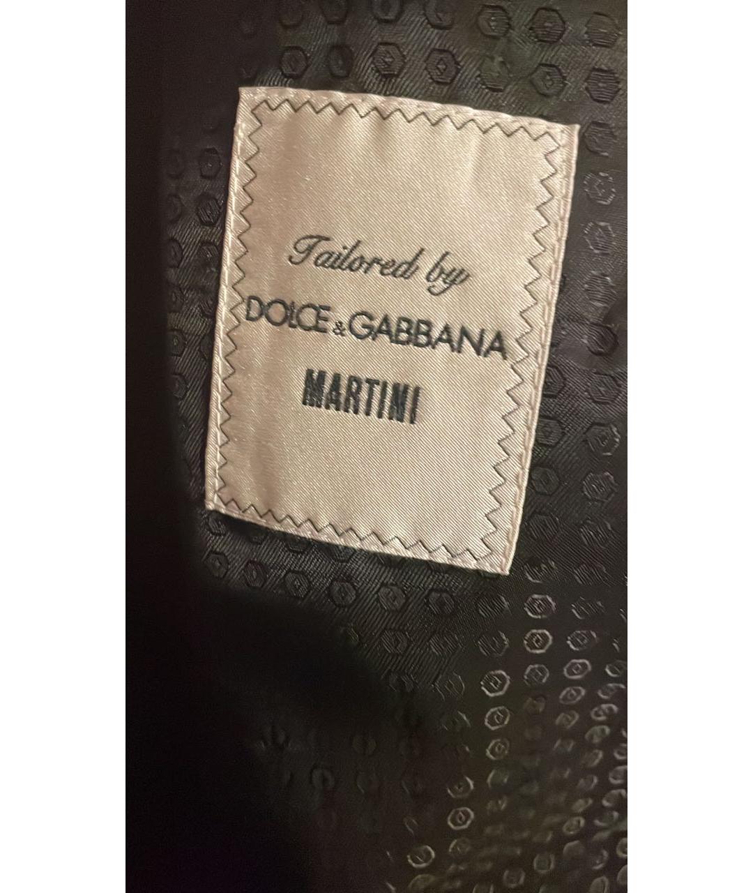 DOLCE&GABBANA Черный вечерний костюм, фото 3