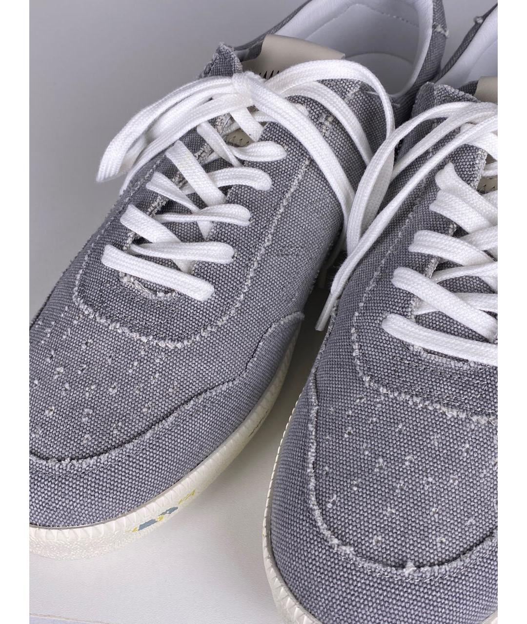 PREMIATA Серые низкие кроссовки / кеды, фото 4