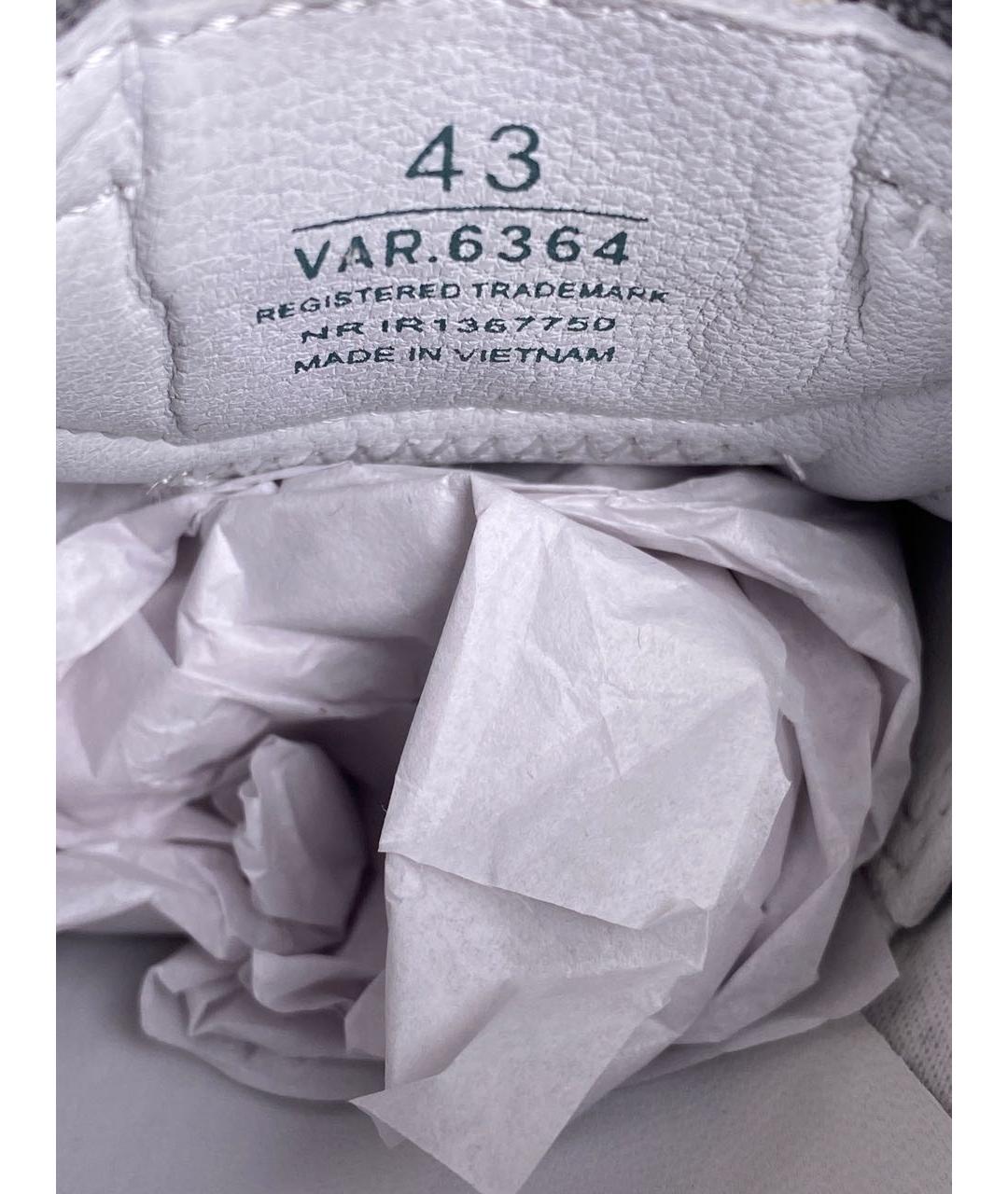 PREMIATA Серые низкие кроссовки / кеды, фото 6