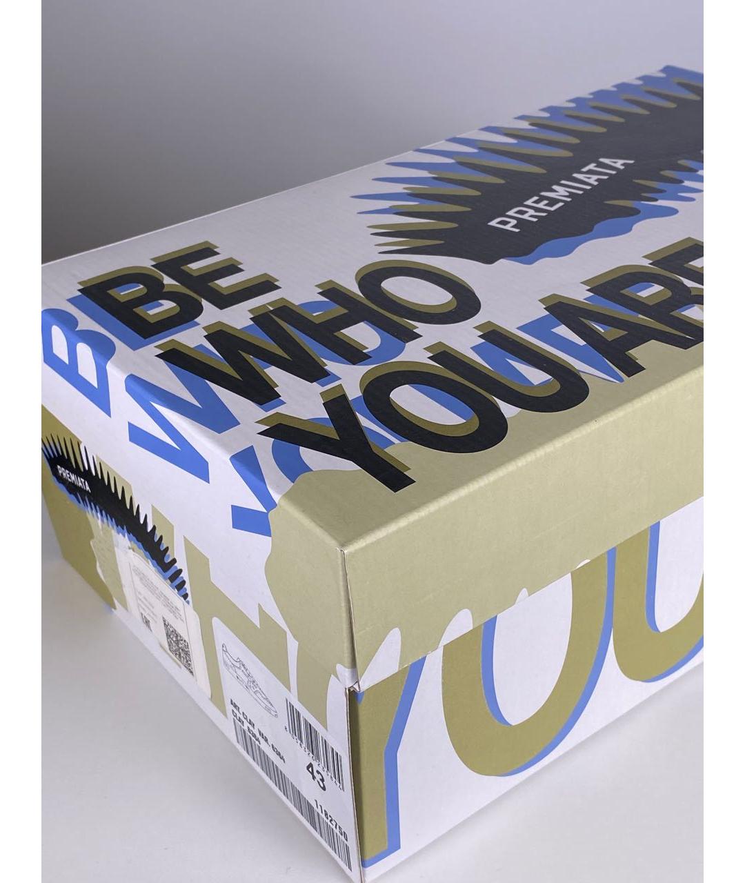 PREMIATA Серые низкие кроссовки / кеды, фото 7