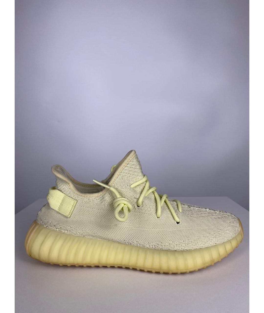 ADIDAS YEEZY Бежевые низкие кроссовки / кеды, фото 8