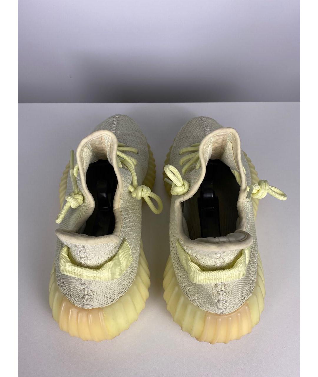 ADIDAS YEEZY Бежевые низкие кроссовки / кеды, фото 3