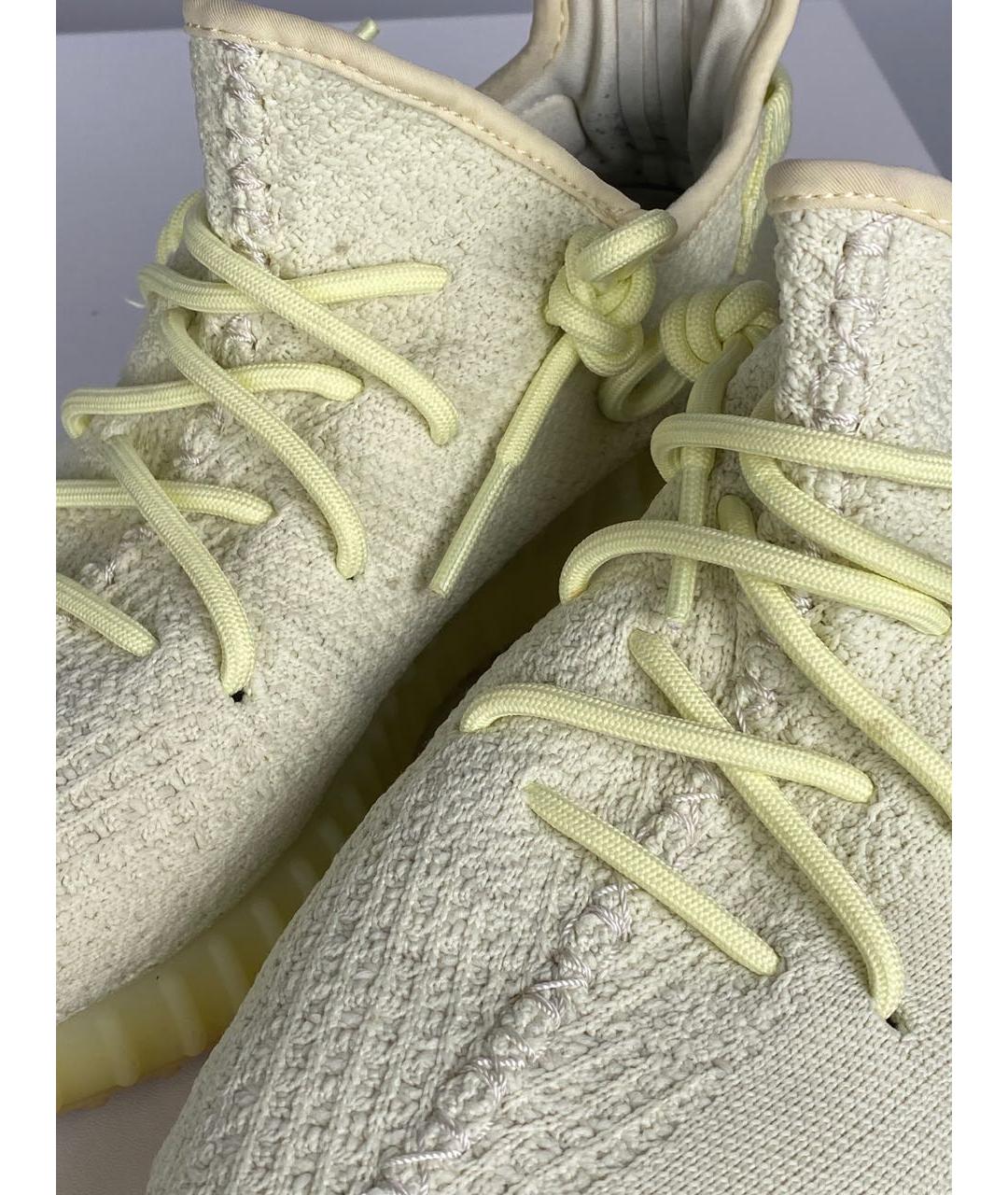 ADIDAS YEEZY Бежевые низкие кроссовки / кеды, фото 7