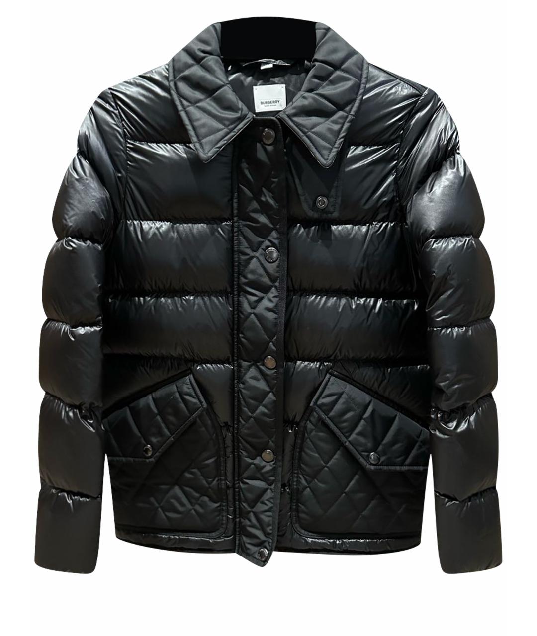 BURBERRY Черный пуховик для женщин – купить в интернет магазине с доставкой