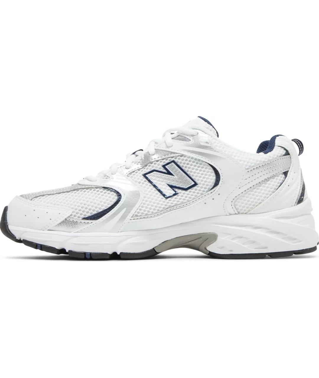 NEW BALANCE Белые текстильные кроссовки, фото 2