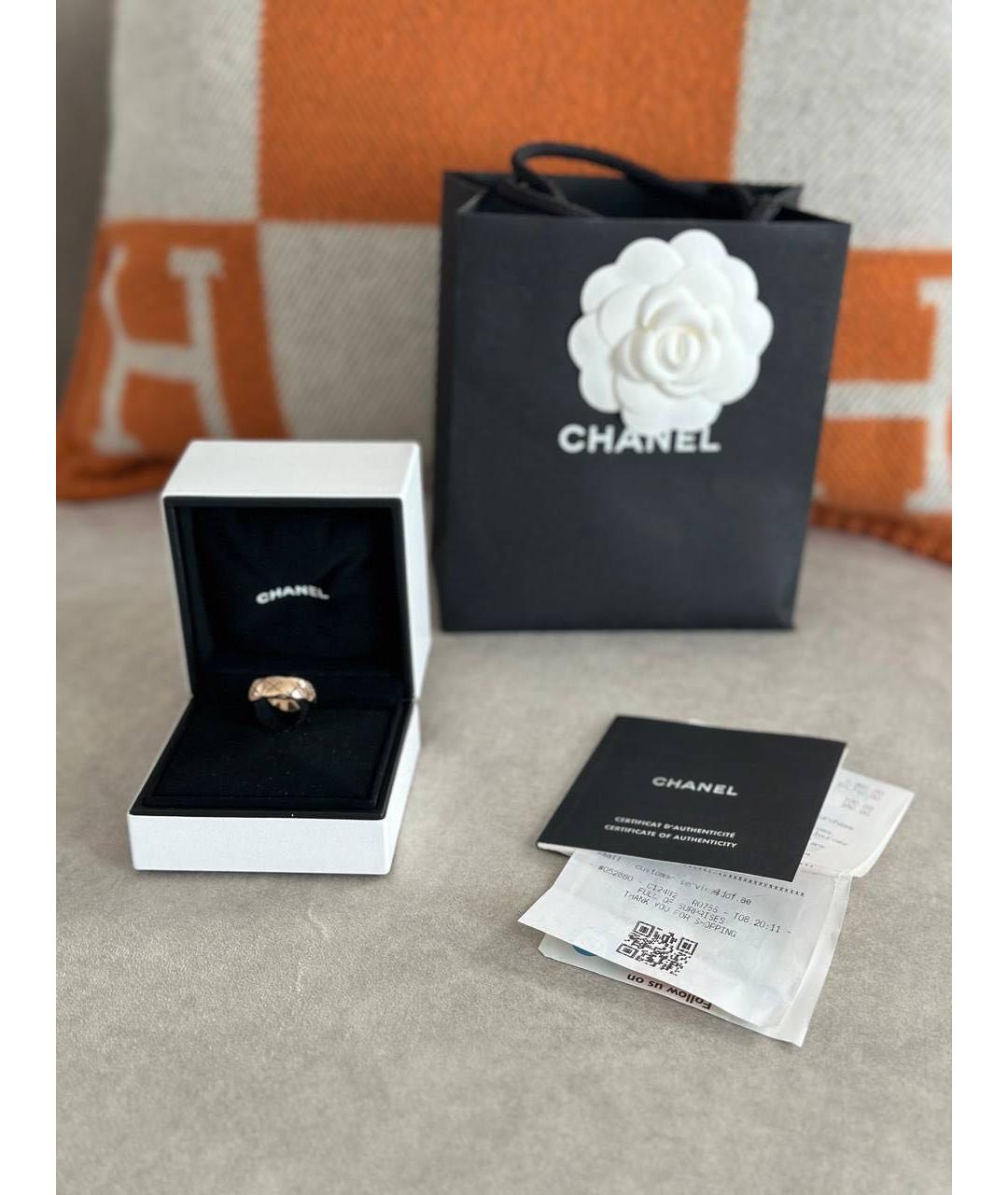 CHANEL Золотое кольцо из желтого золота, фото 6
