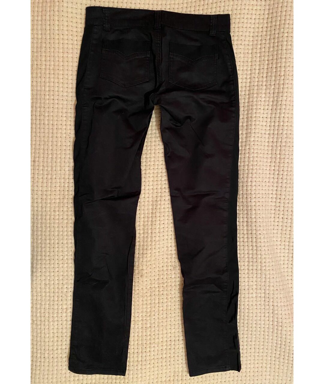VERSACE JEANS COUTURE Черные джинсы слим, фото 3
