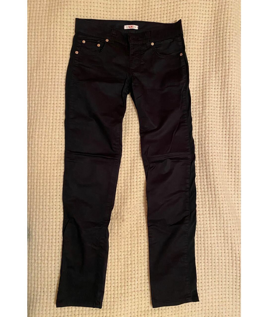 VERSACE JEANS COUTURE Черные джинсы слим, фото 2