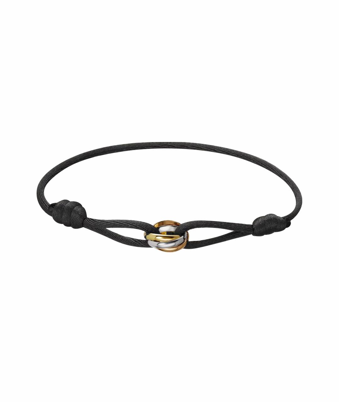 CARTIER Черный браслет из белого золота, фото 1