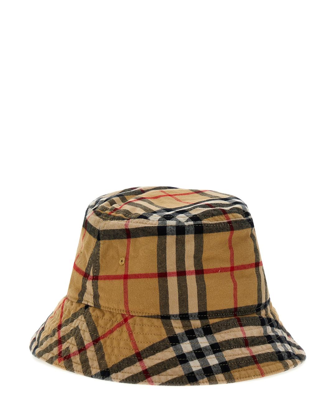 Burberry plaid bucket hat best sale