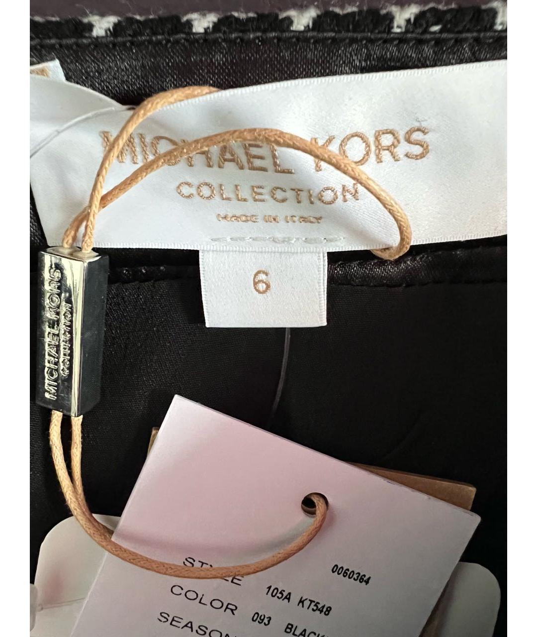 MICHAEL KORS COLLECTION Черная юбка мини, фото 3