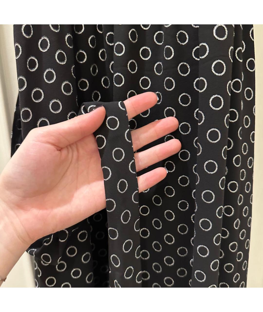 MICHAEL KORS Черное полиэстеровое повседневное платье, фото 7