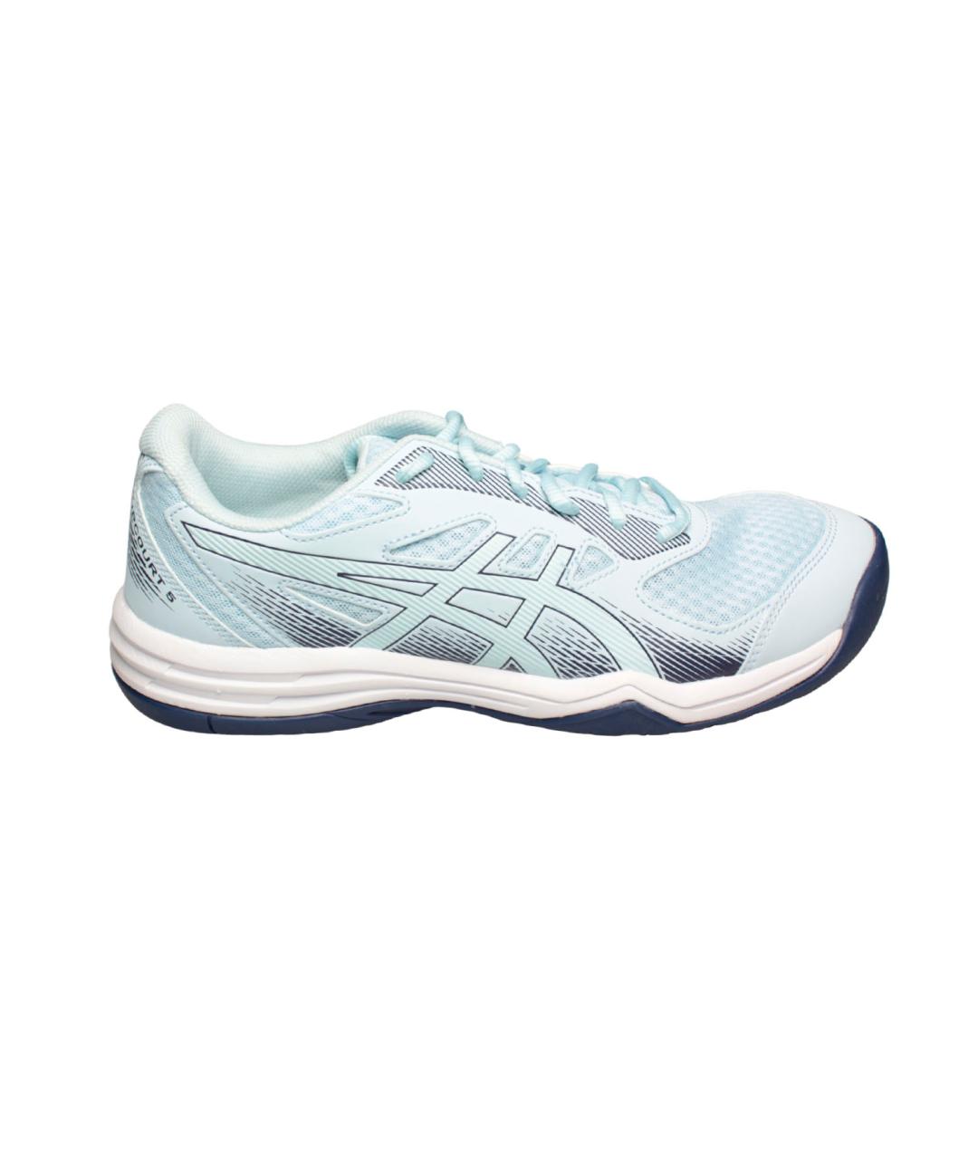 ASICS Бирюзовые синтетические кроссовки, фото 3