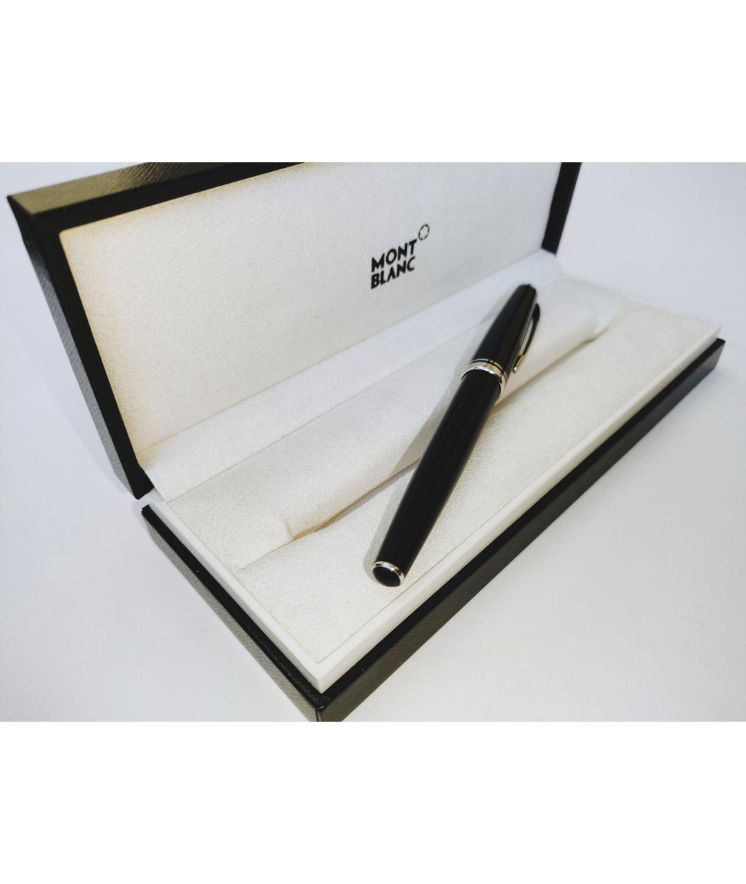 MONTBLANC Черная пластиковая чернильная ручка, фото 6