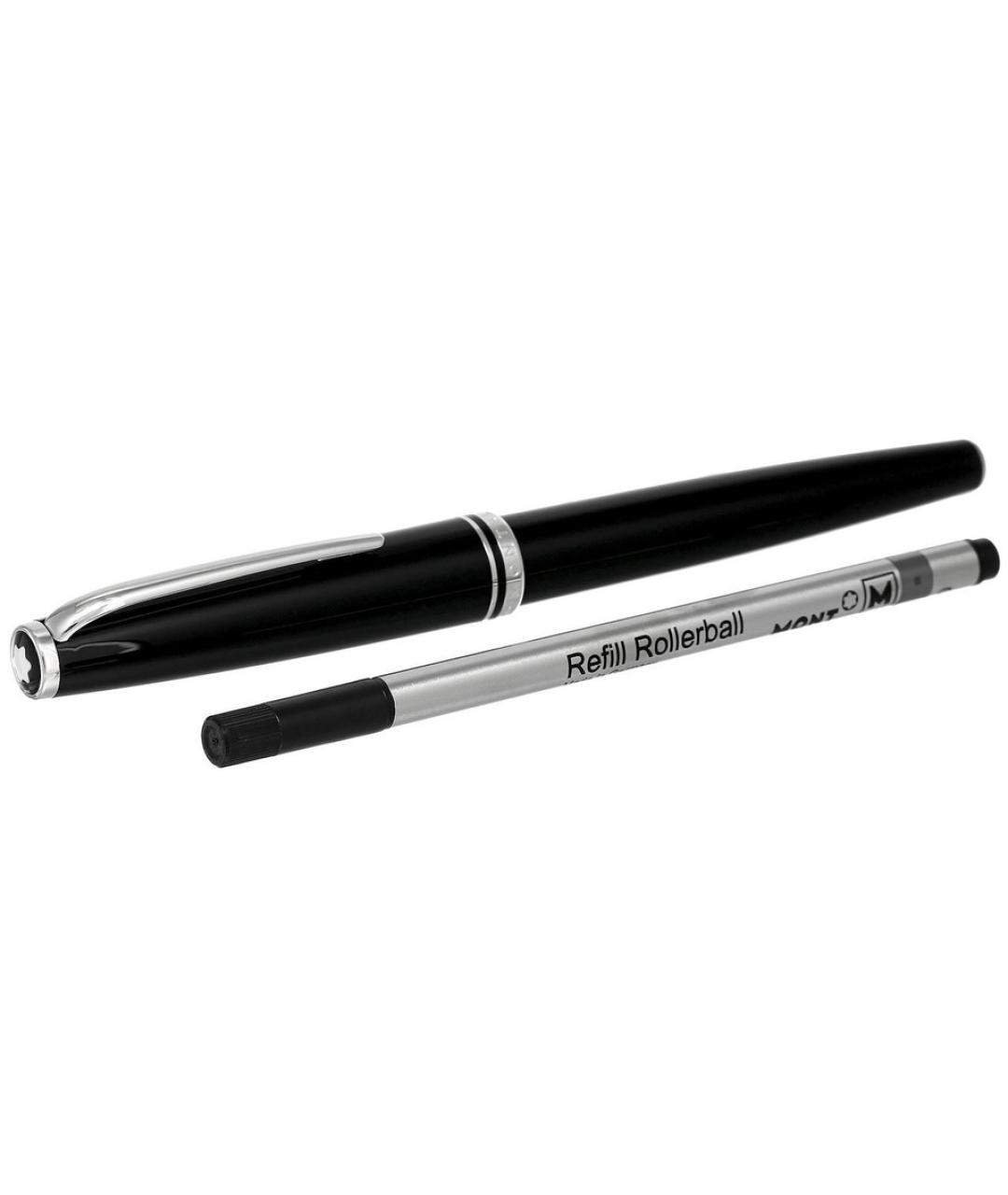 MONTBLANC Черная пластиковая чернильная ручка, фото 3